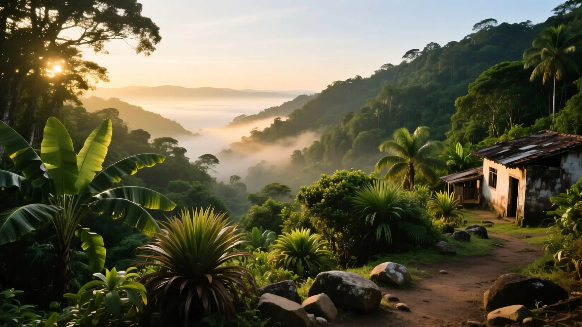Ilustração da Serra do Mar com a mata atlântica em Cubatão, SP, na página sobre médico para emagrecer em Cubatão.