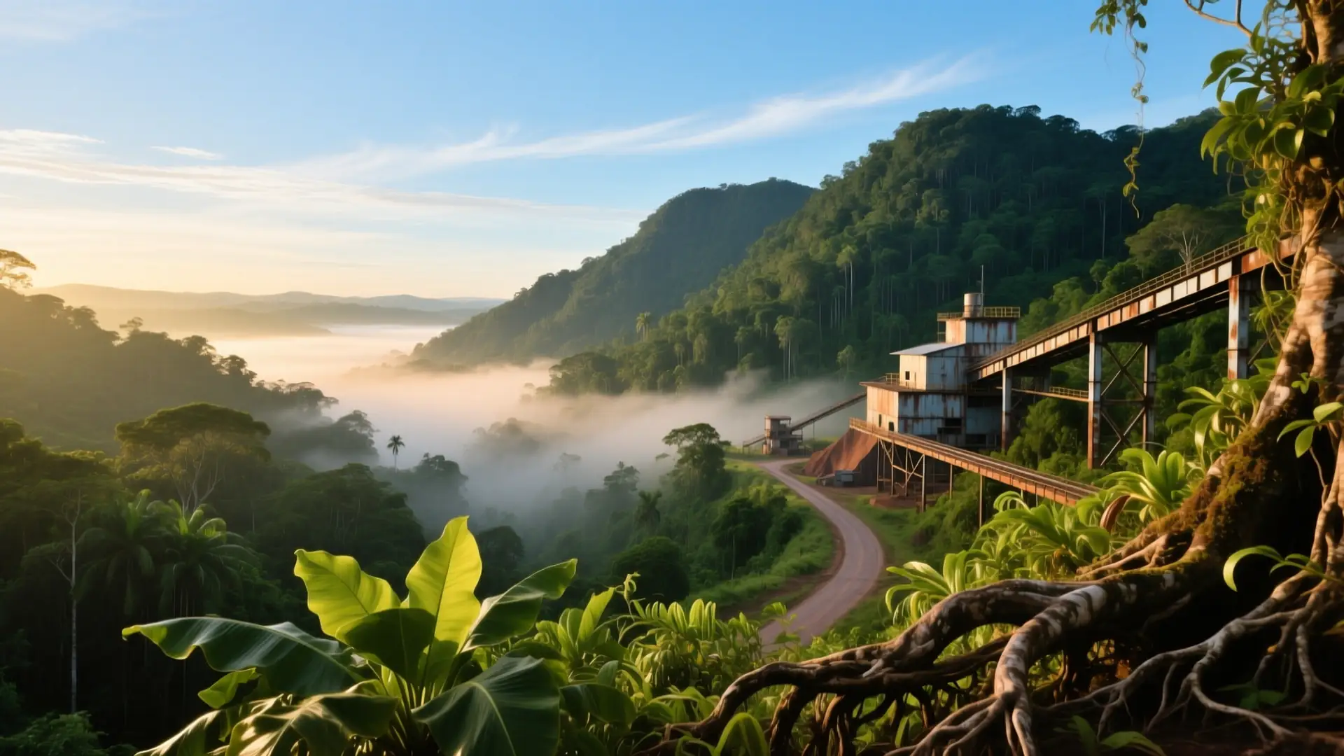 Ilustração da Serra dos Carajás com a floresta em Parauapebas, PA, na página sobre médico para emagrecer em Parauapebas.